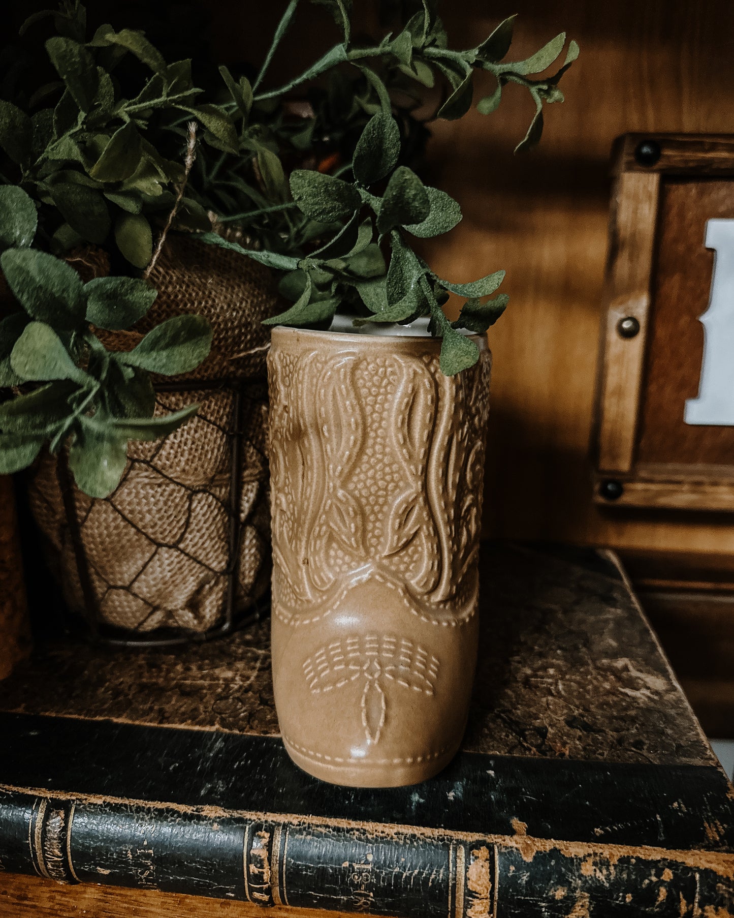 Vintage Boot Mug