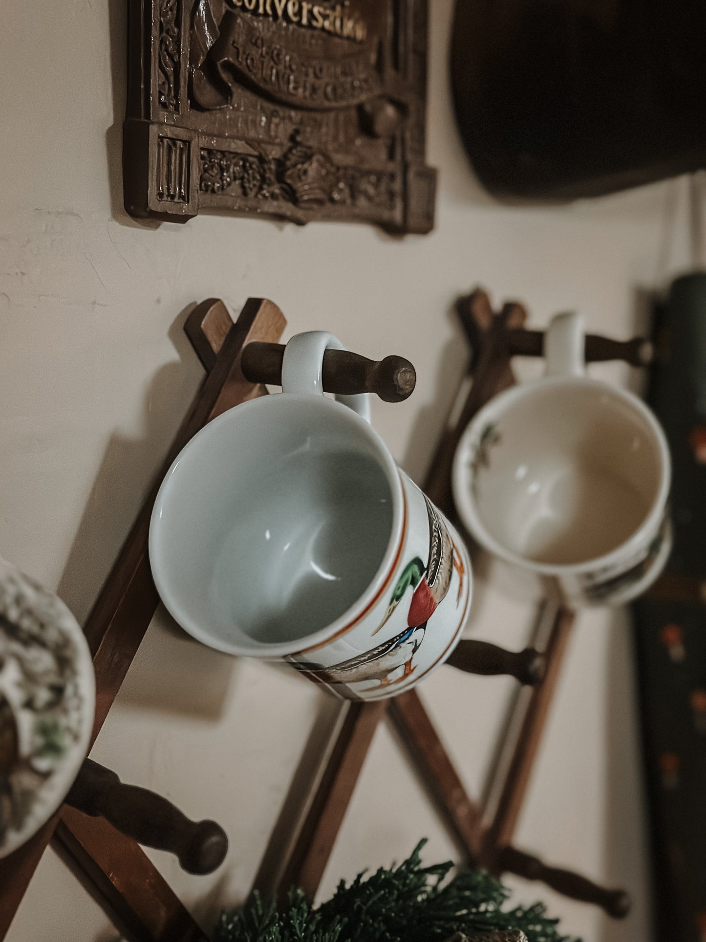 Vtg. Mallard Mug