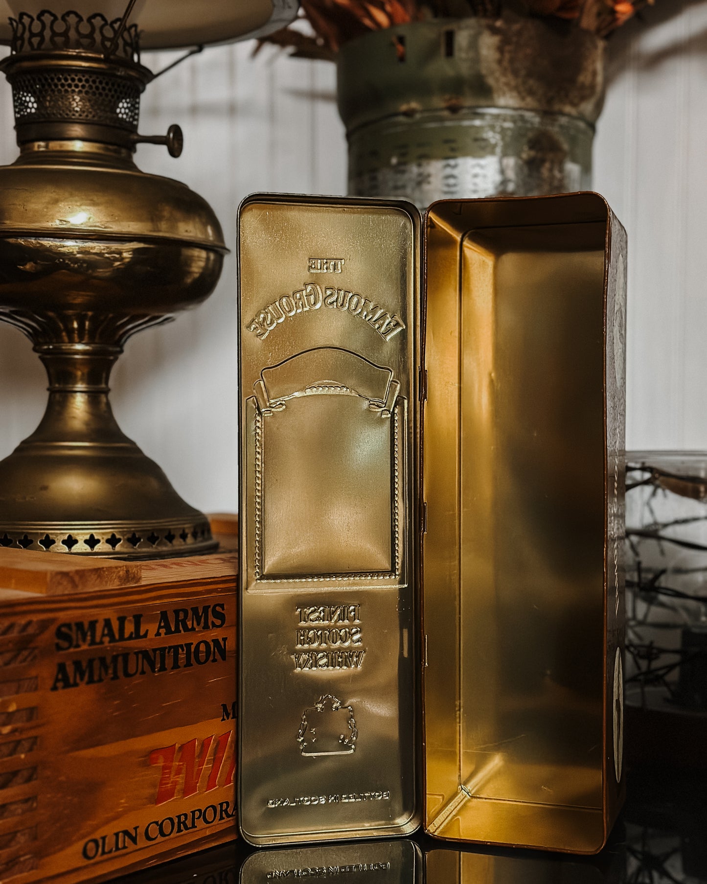 The Famous Grouse Whiskey Tin