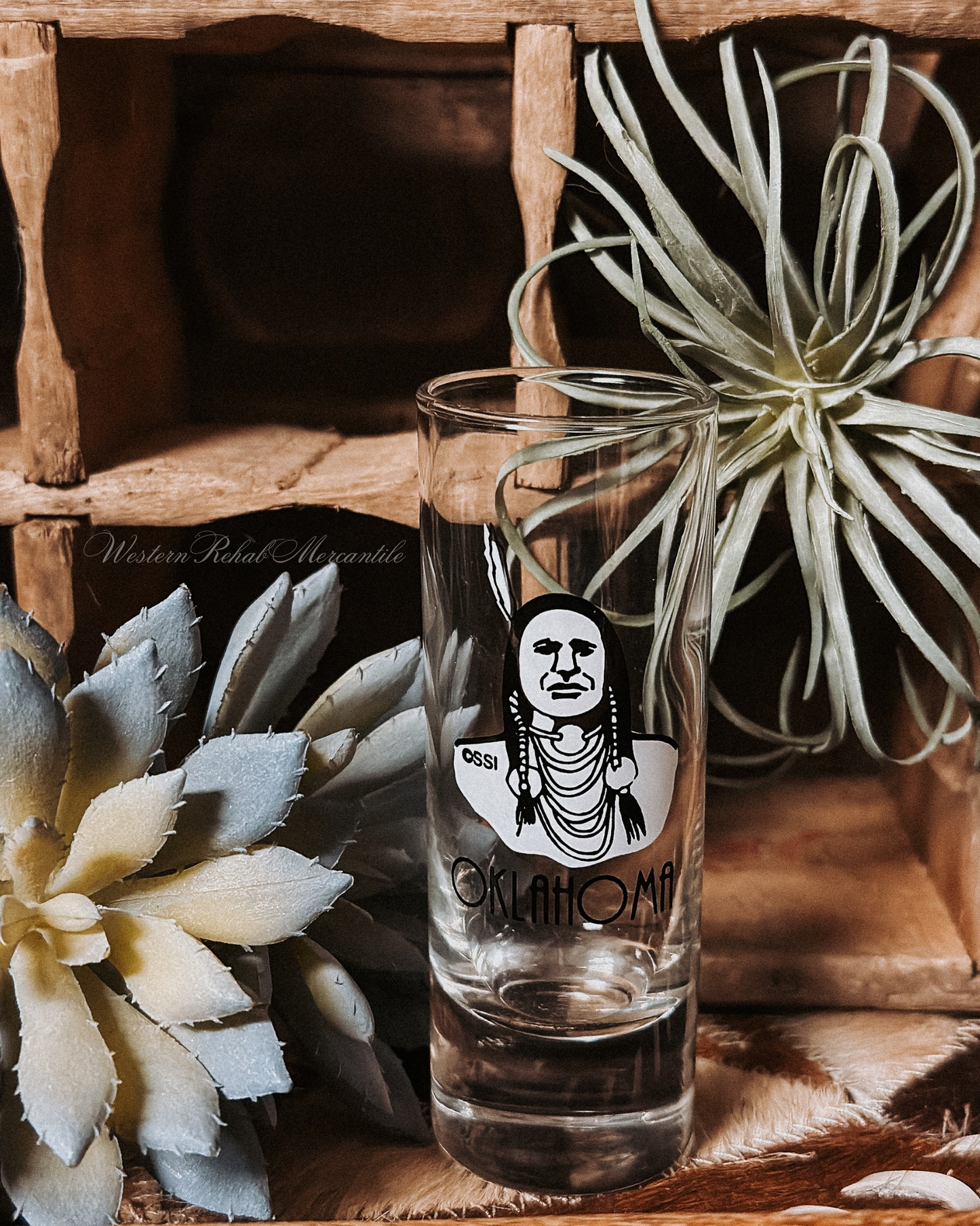 Oklahoma Shot Glass