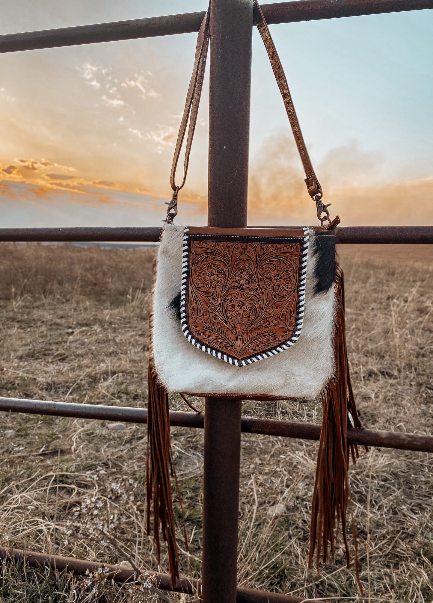 Squander Hand Tooled Bag