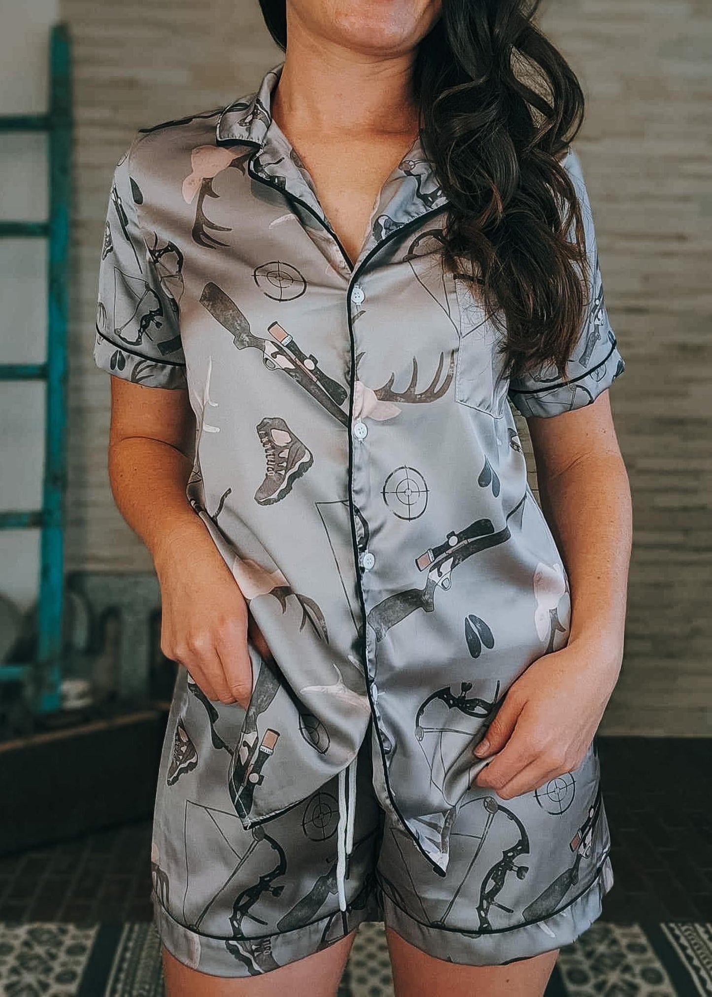 Huntress Silky Pajama Set {Pre-Order}