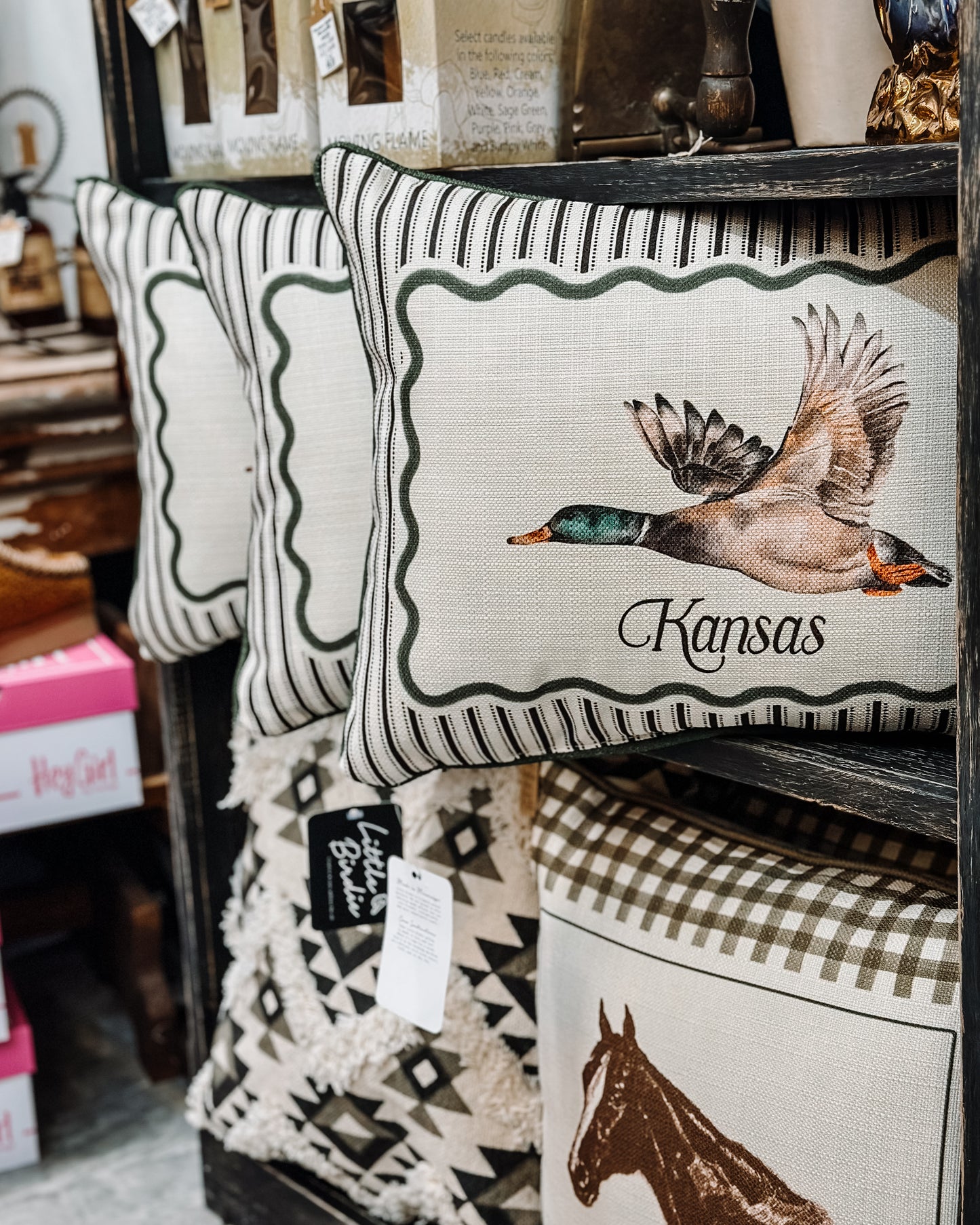 Mallard State Accent Pillow