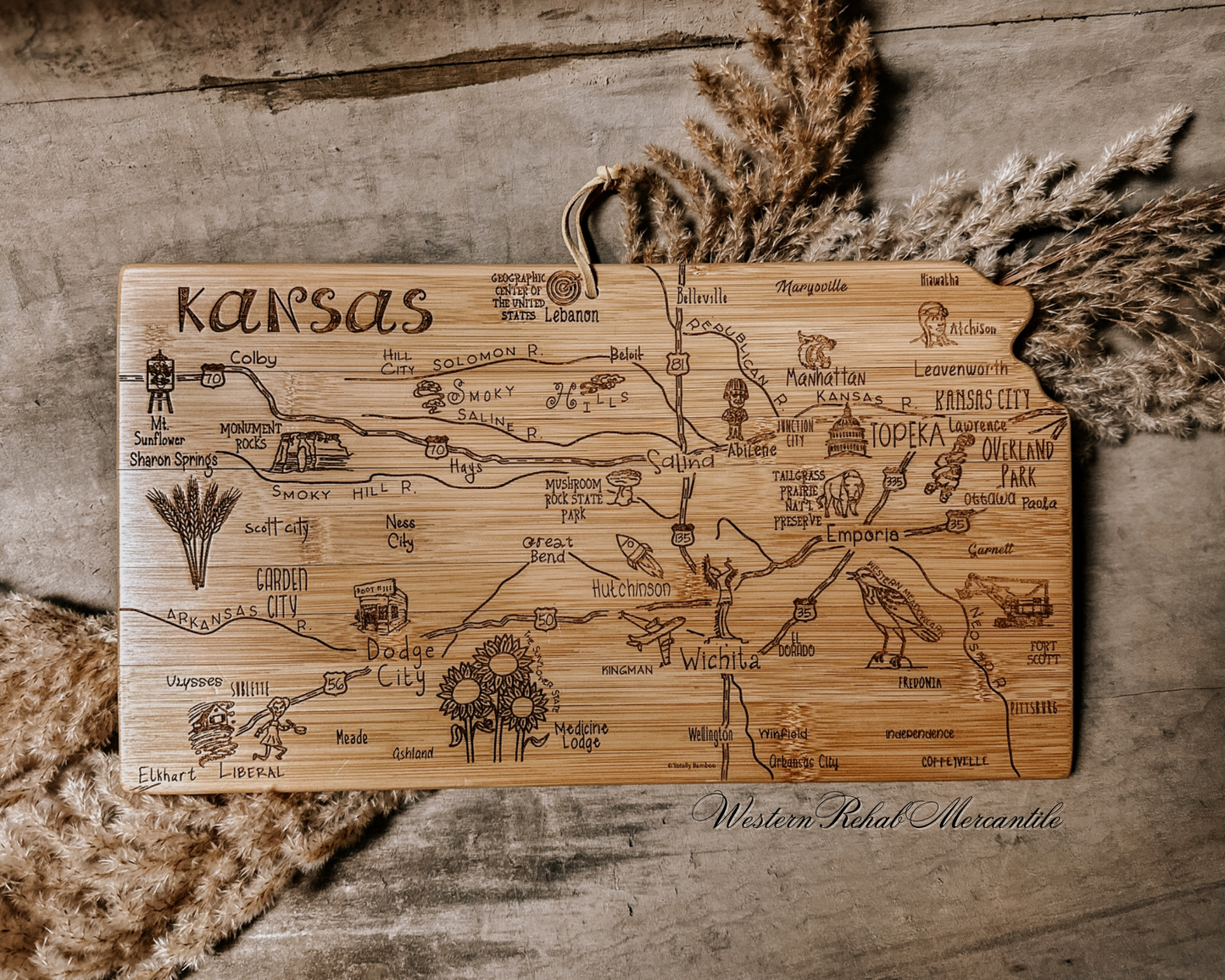 Kansas Serving // Cutting Board