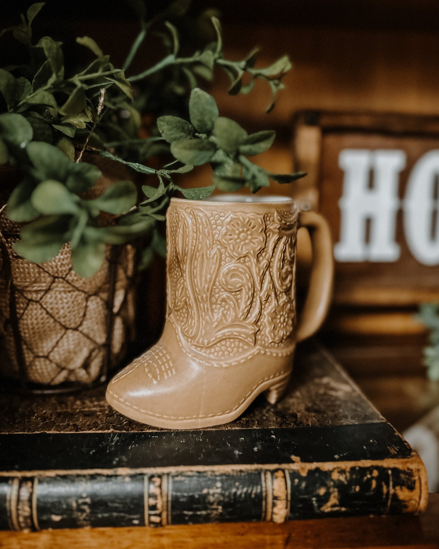 Vintage Boot Mug