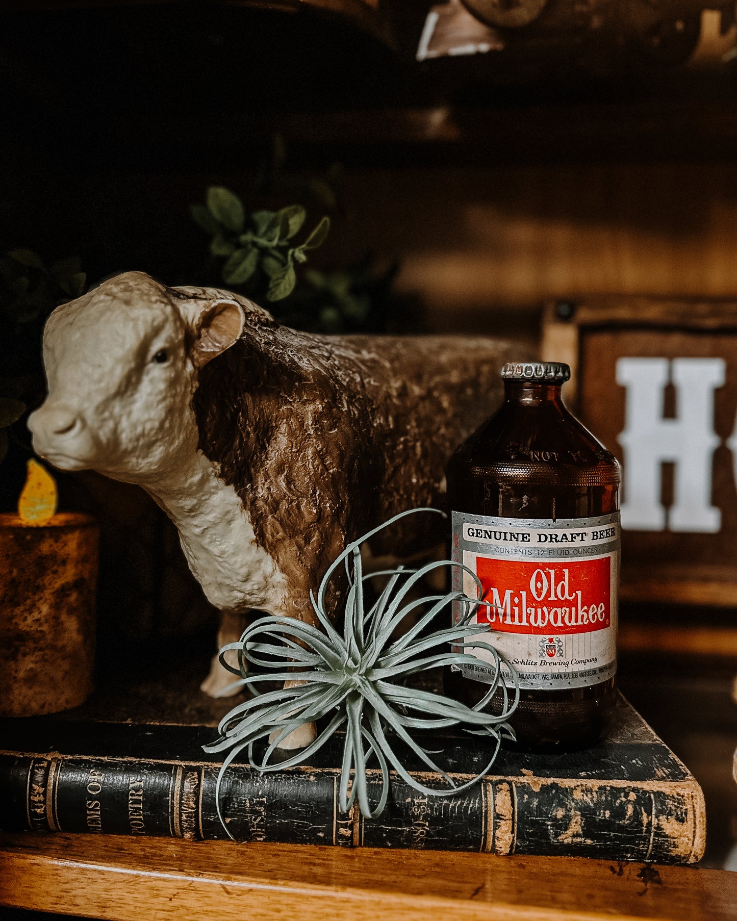 Old Milwaukee Beer Bottle