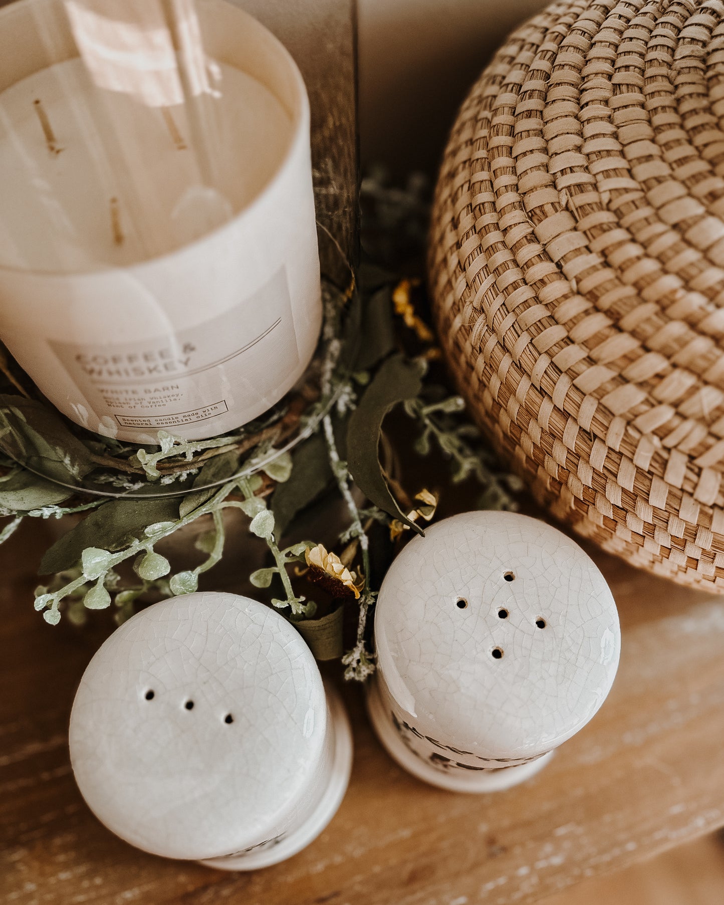 Cow Salt & Pepper Shaker Set