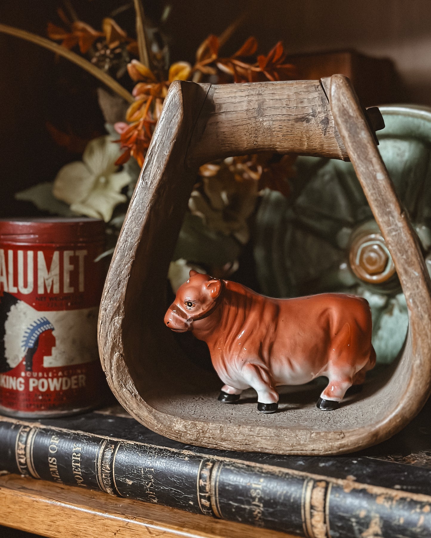 Vintage Cow S+P Shakers