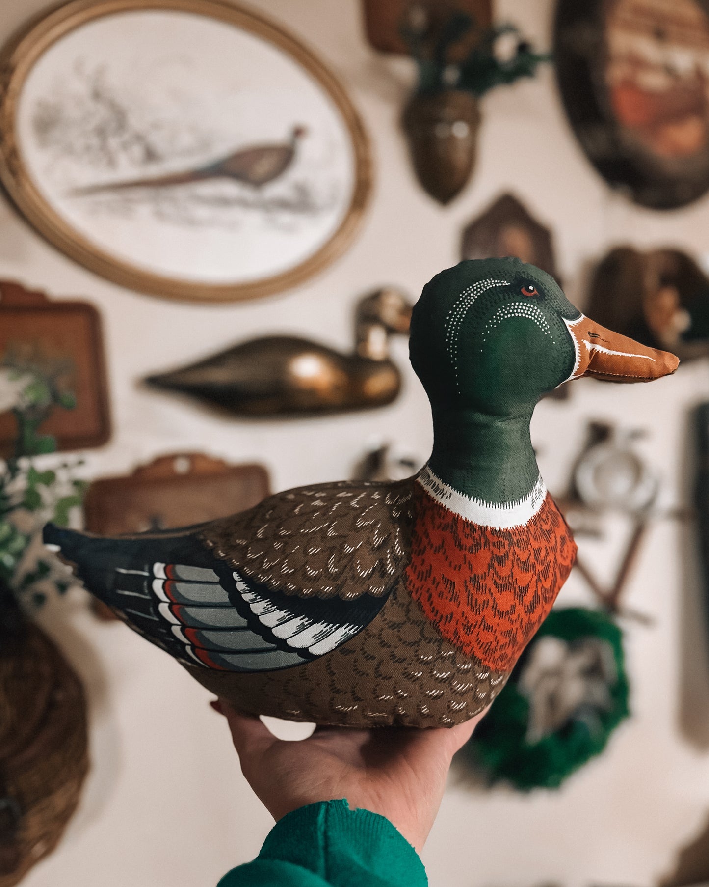 Mallard Plush Pillow