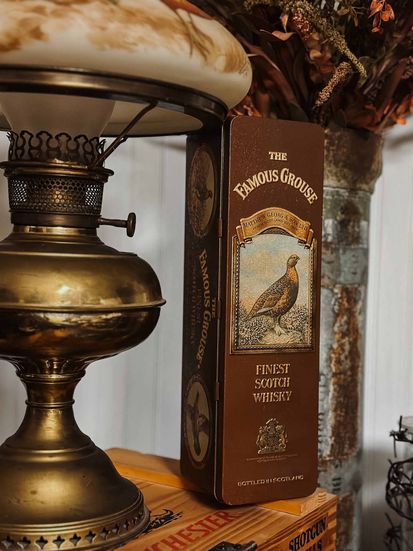 The Famous Grouse Whiskey Tin