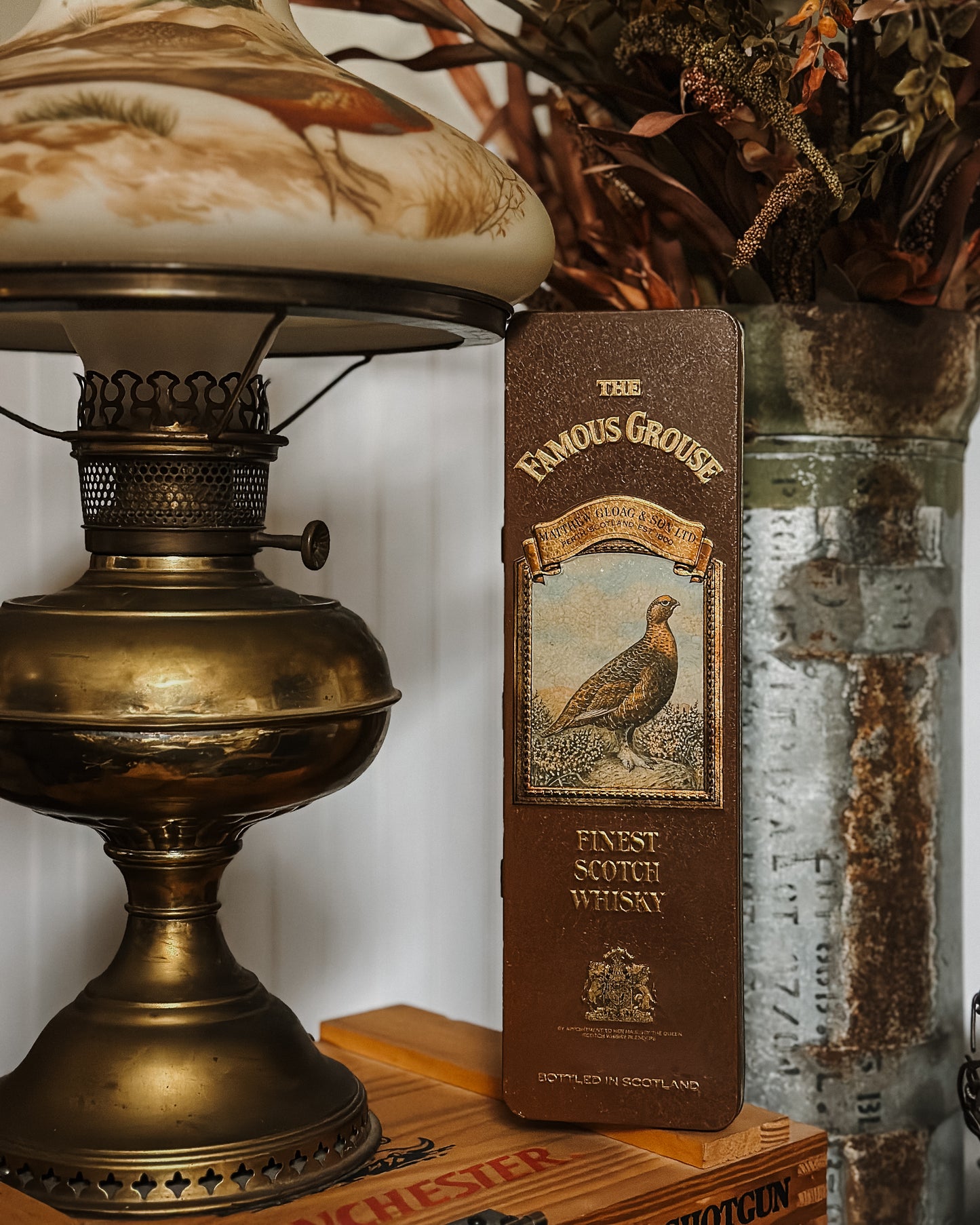 The Famous Grouse Whiskey Tin