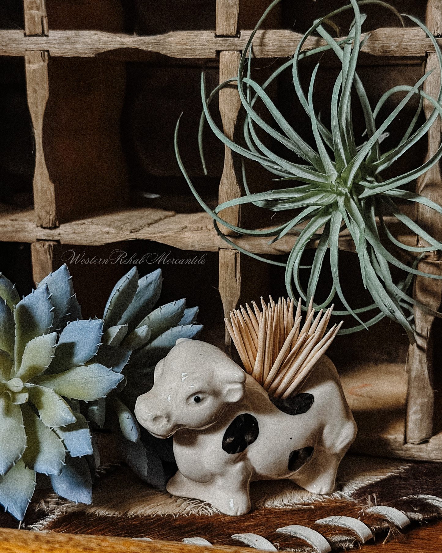 Cow Toothpick Holder