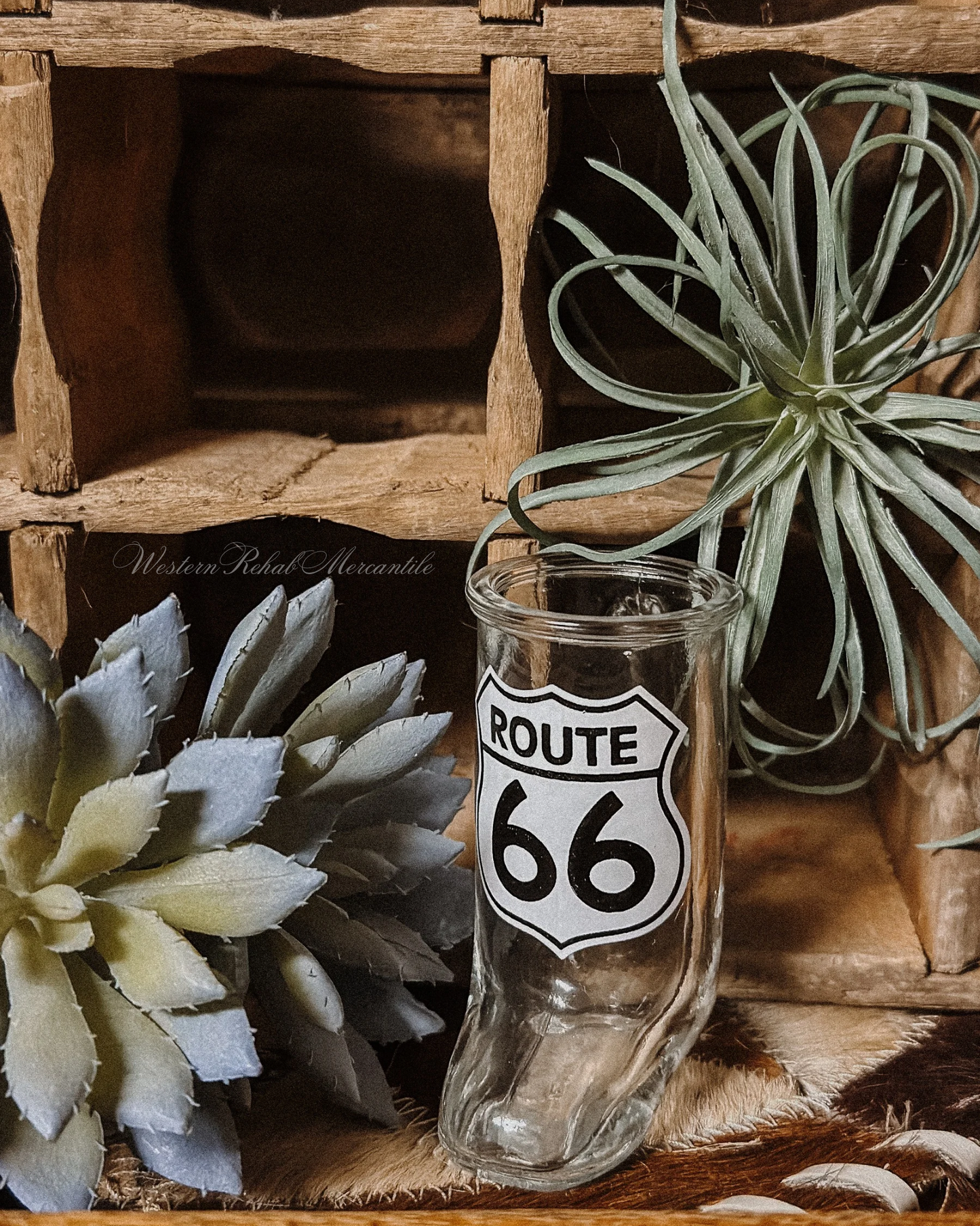 Route 66 Boot Shot Glass