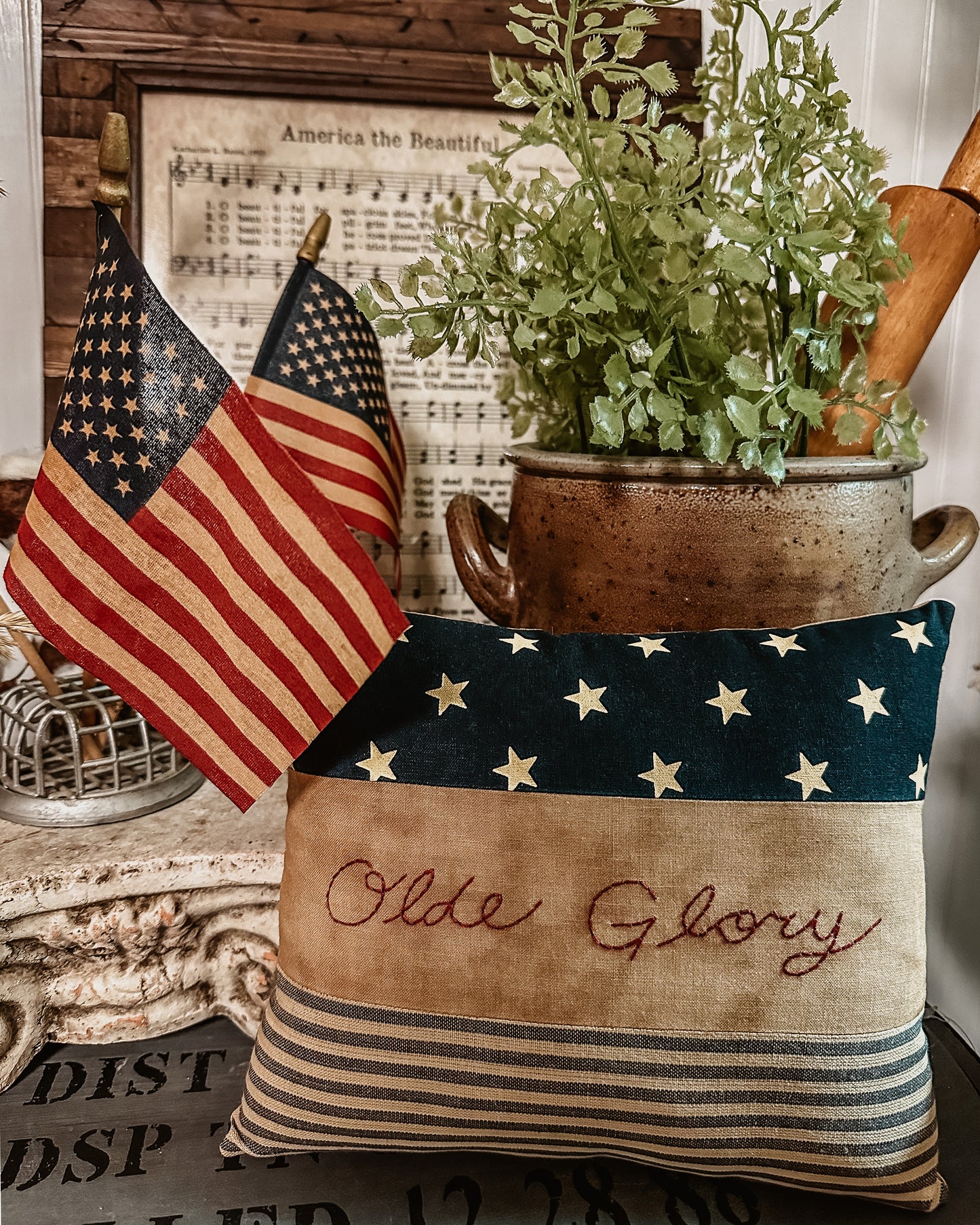 Olde Glory Pillow