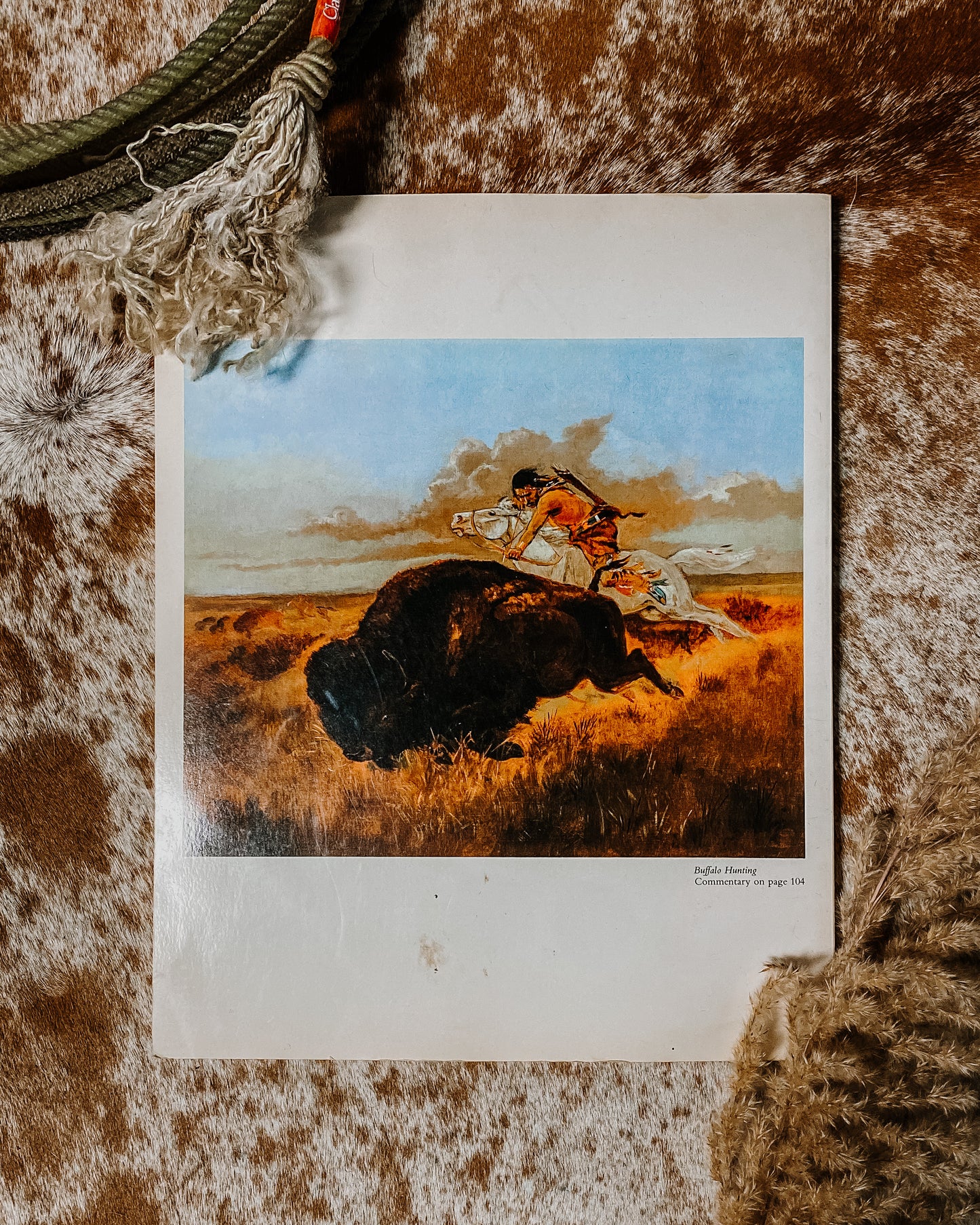 1978 CM Russell Paintings of the Old American West Book