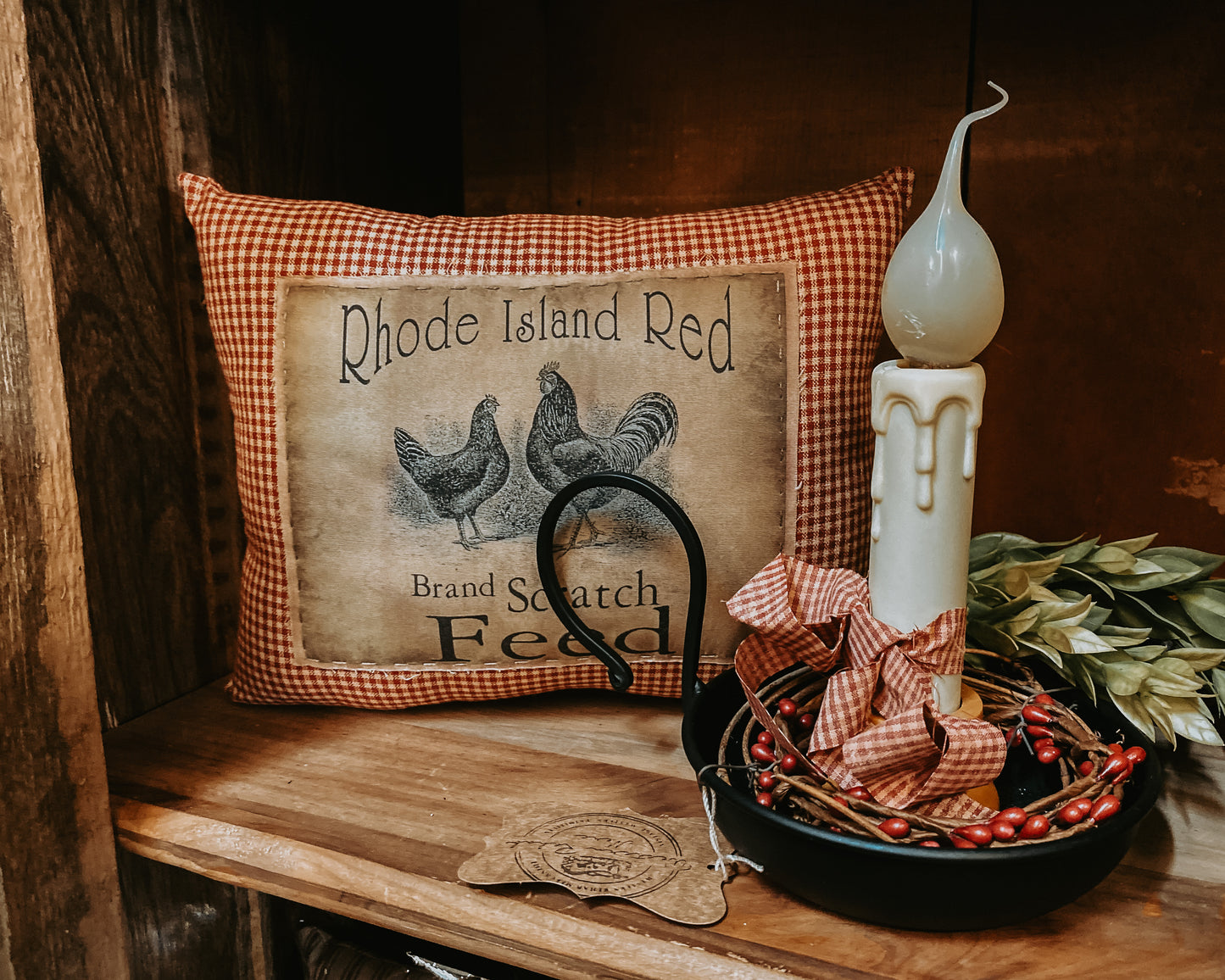 Primitive Pillow Tuck