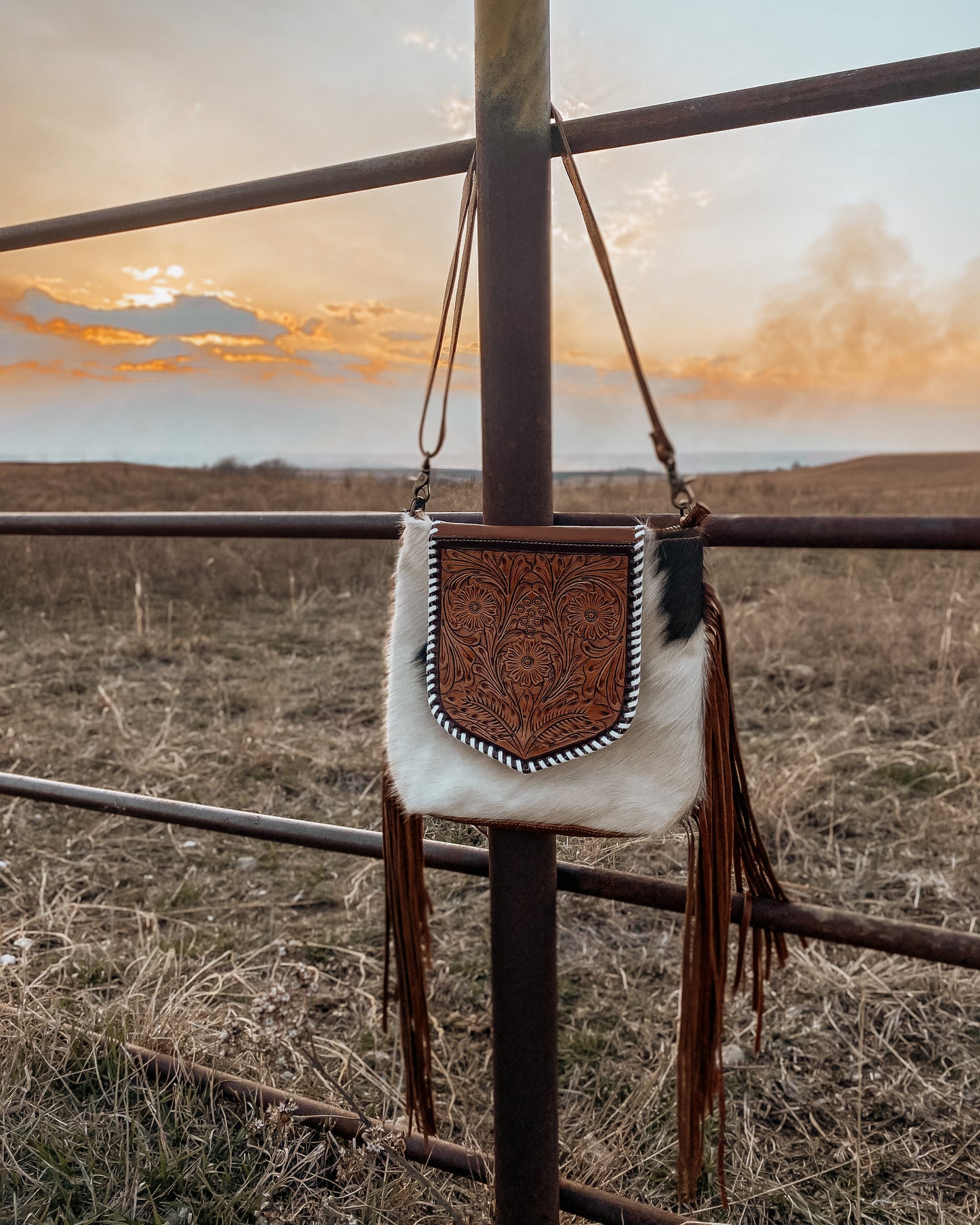 Squander Hand Tooled Bag