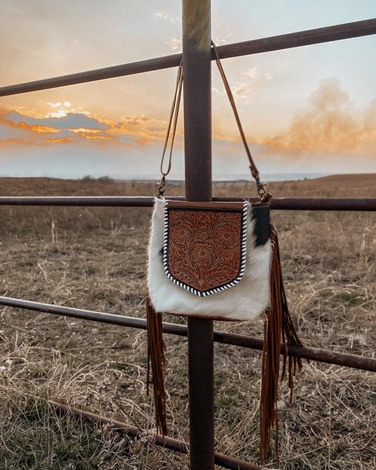 Squander Hand Tooled Bag
