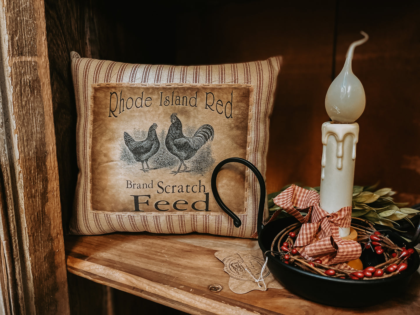 Primitive Pillow Tuck